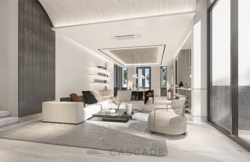 Cascade — фасад виллы