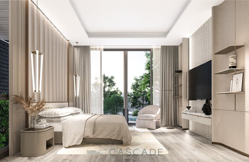 Cascade — клубхаус и парк